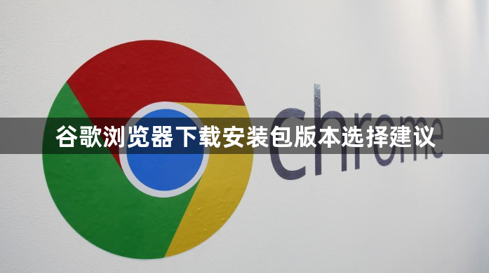 谷歌浏览器下载安装包版本选择建议1