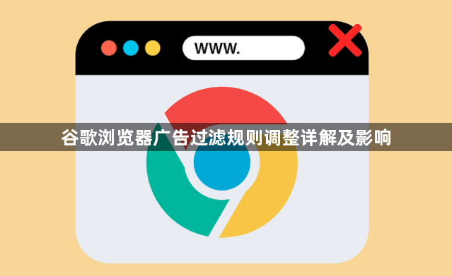 谷歌浏览器广告过滤规则调整详解及影响1