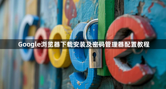 Google浏览器下载安装及密码管理器配置教程1