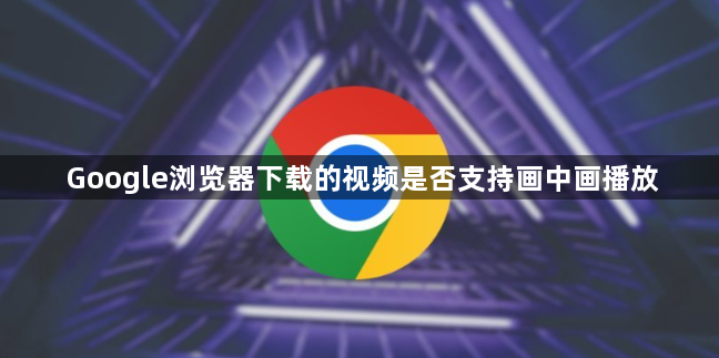 Google浏览器下载的视频是否支持画中画播放1