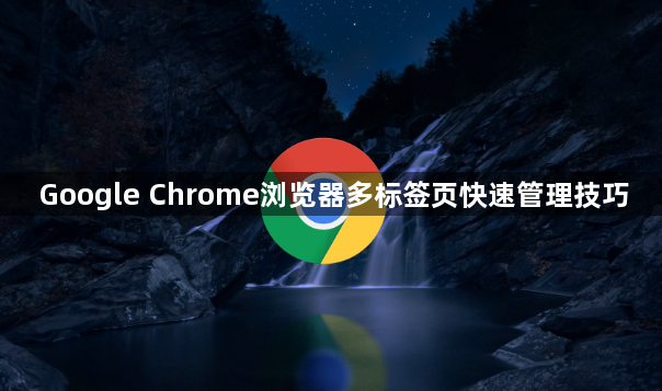 Google Chrome浏览器多标签页快速管理技巧1