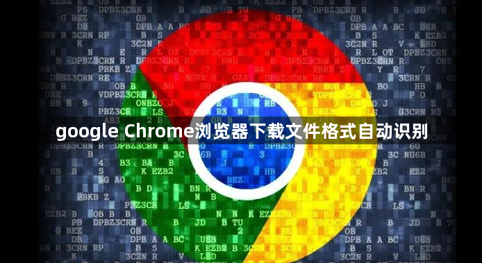 google Chrome浏览器下载文件格式自动识别1