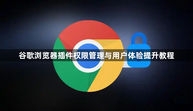 谷歌浏览器插件权限管理与用户体验提升教程1