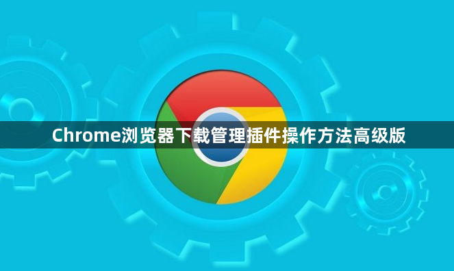 Chrome浏览器下载管理插件操作方法高级版1