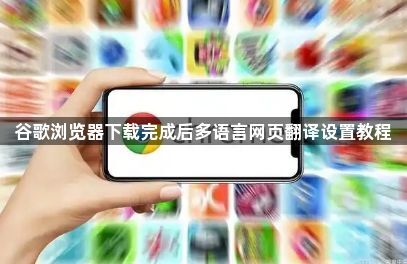 谷歌浏览器下载完成后多语言网页翻译设置教程1
