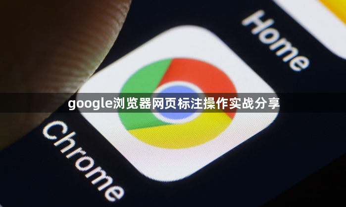 google浏览器网页标注操作实战分享1