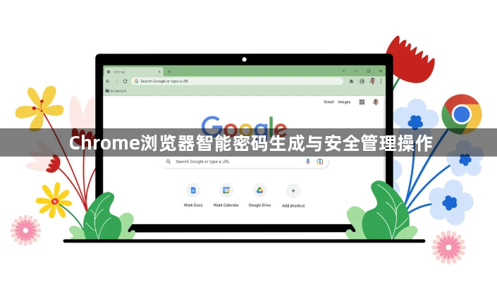 Chrome浏览器智能密码生成与安全管理操作1