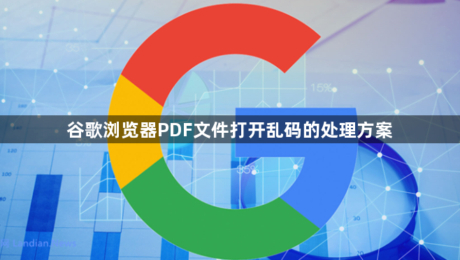 谷歌浏览器PDF文件打开乱码的处理方案1