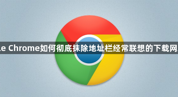 google Chrome如何彻底抹除地址栏经常联想的下载网站历史1