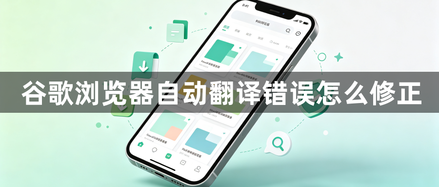 谷歌浏览器自动翻译错误怎么修正1