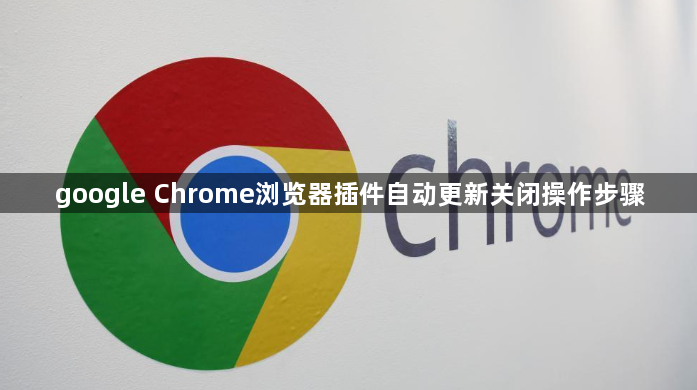 google Chrome浏览器插件自动更新关闭操作步骤1