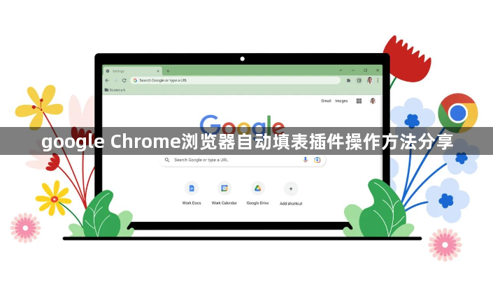 google Chrome浏览器自动填表插件操作方法分享1