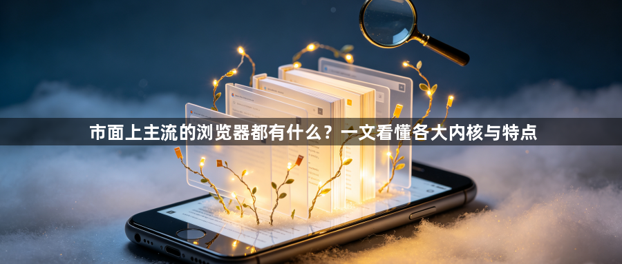 市面上主流的浏览器都有什么?一文看懂各大内核与特点1