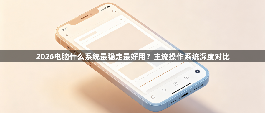 2026电脑什么系统最稳定最好用？主流操作系统深度对比1