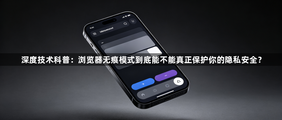 深度技术科普:浏览器无痕模式到底能不能真正保护你的隐私安全?1