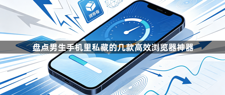 盘点男生手机里私藏的几款高效浏览器神器1