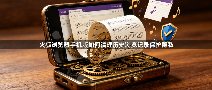 火狐浏览器手机版如何清理历史浏览记录保护隐私1