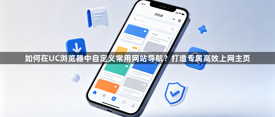 如何在UC浏览器中自定义常用网站导航?打造专属高效上网主页1