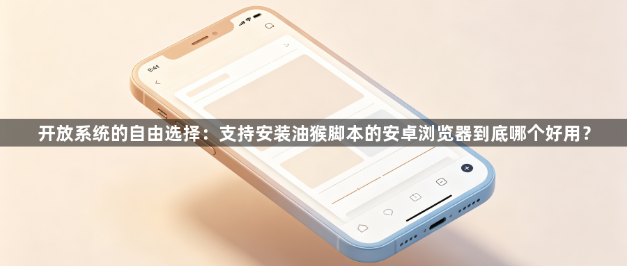 开放系统的自由选择：支持安装油猴脚本的安卓浏览器到底哪个好用？1