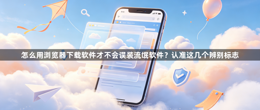 怎么用浏览器下载软件才不会误装流氓软件?认准这几个辨别标志1
