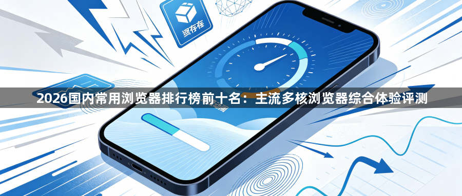 2026国内常用浏览器排行榜前十名：主流多核浏览器综合体验评测1