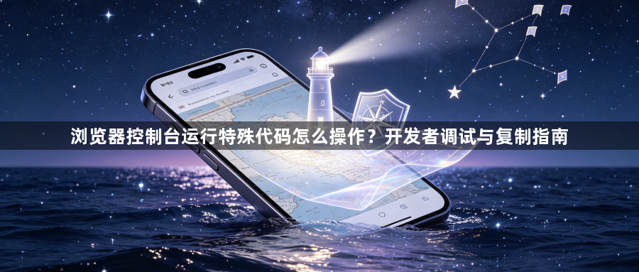 浏览器控制台运行特殊代码怎么操作?开发者调试与复制指南1