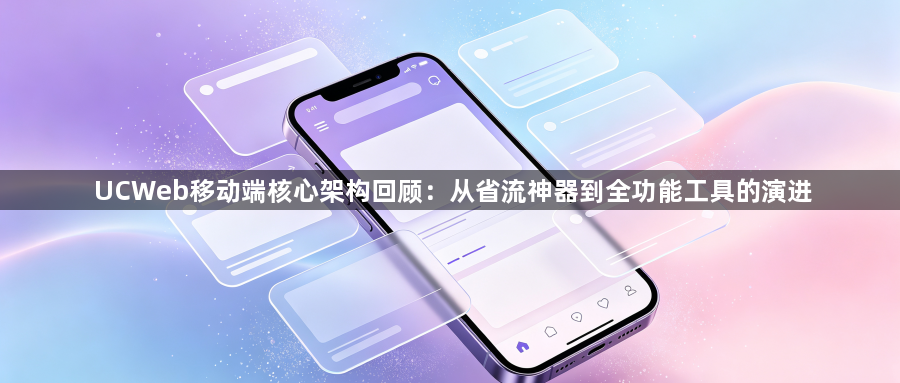 UCWeb移动端核心架构回顾:从省流神器到全功能工具的演进1