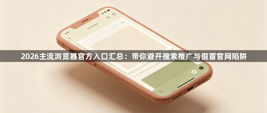 2026主流浏览器官方入口汇总:带你避开搜索推广与假冒官网陷阱1