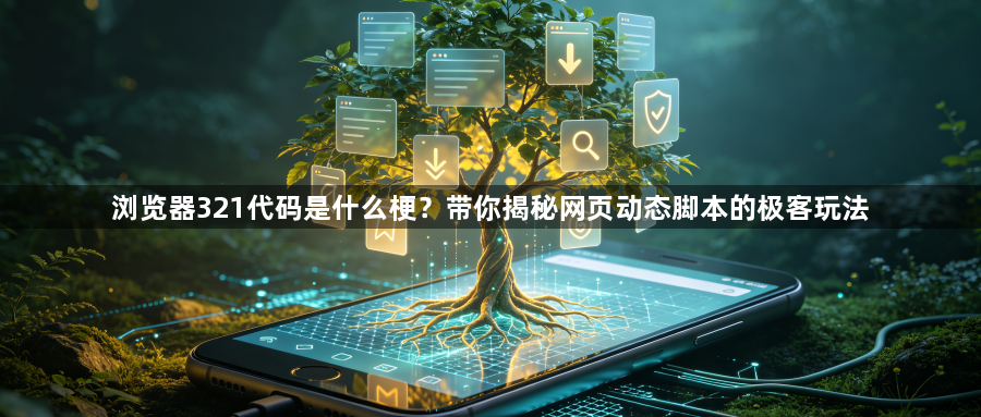浏览器321代码是什么梗？带你揭秘网页动态脚本的极客玩法1
