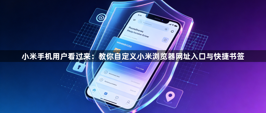 小米手机用户看过来:教你自定义小米浏览器网址入口与快捷书签1