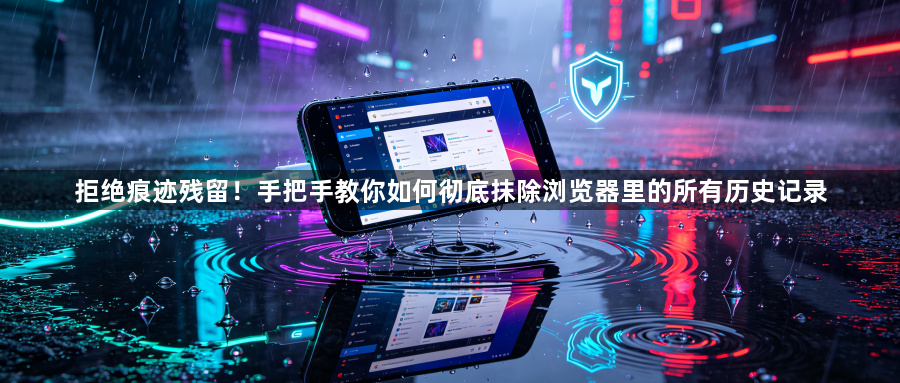 拒绝痕迹残留!手把手教你如何彻底抹除浏览器里的所有历史记录1