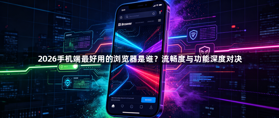 2026手机端最好用的浏览器是谁?流畅度与功能深度对决1