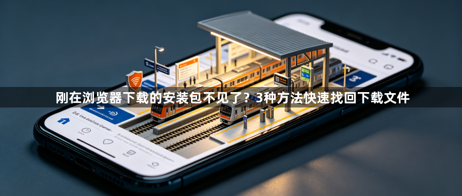 刚在浏览器下载的安装包不见了?3种方法快速找回下载文件1