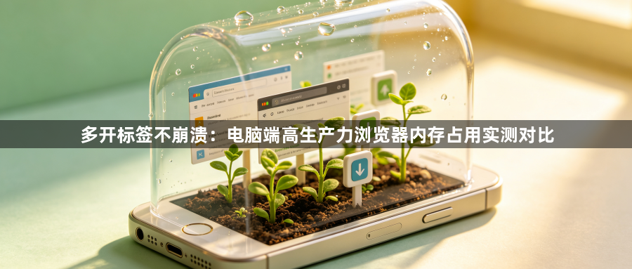 多开标签不崩溃:电脑端高生产力浏览器内存占用实测对比1