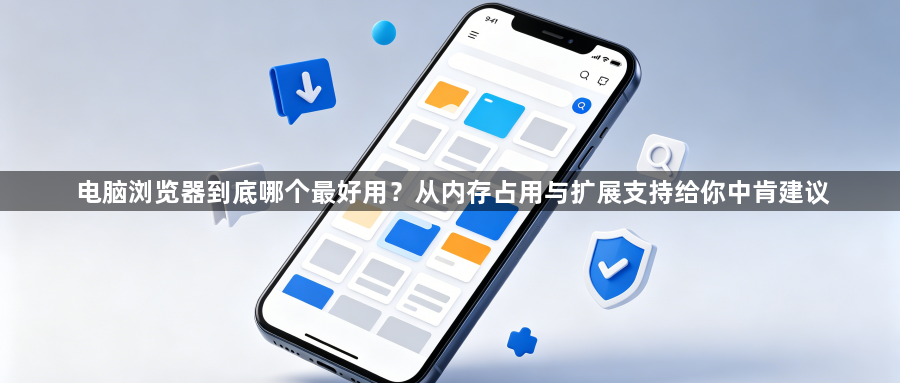 电脑浏览器到底哪个最好用?从内存占用与扩展支持给你中肯建议1